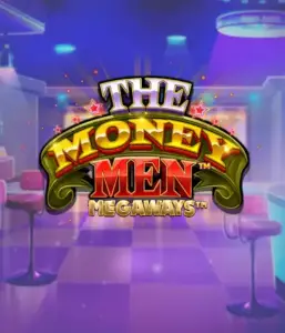 Dive into the dynamic world of The Money Men Megaways game by Pragmatic Play, featuring a striking logo with sparkling stars set against a stylish background. This graphic captures the glamour and excitement of high-stakes gambling with its eye-catching ambiance and design. Perfect for casino enthusiasts craving high-energy gaming. 