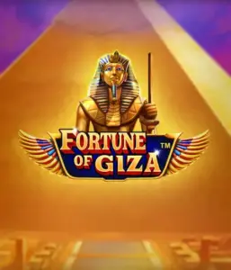 Explore the ancient world of the Fortune of Giza game by Pragmatic Play, showcasing a majestic depiction of a Pharaoh amid the iconic pyramid backdrop. This graphic portrays the splendor of Egyptian history, great for fans of Egyptian-themed slots, delivering a fascinating gaming experience.